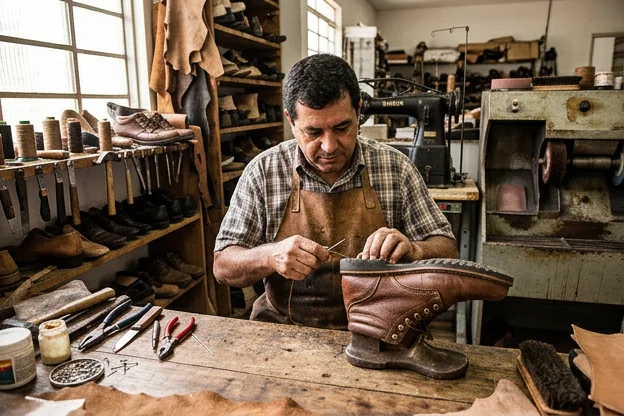 Sapato ideal em Montes Claros, com detalhes evidentes.
